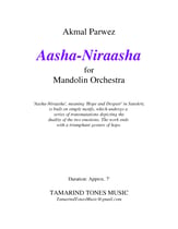 Aasha-Niraasha for Mandolin Orchestra Guitar and Fretted sheet music cover